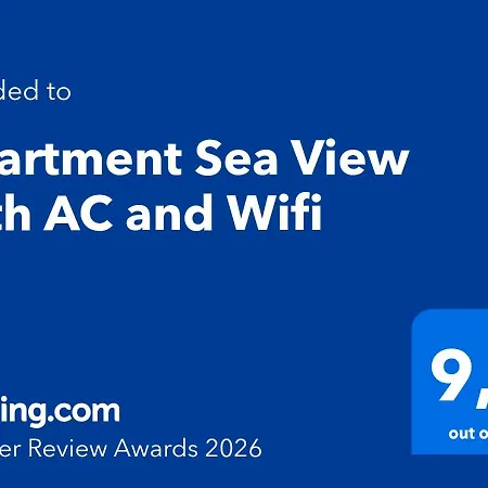 Sea View With Ac And Wifi